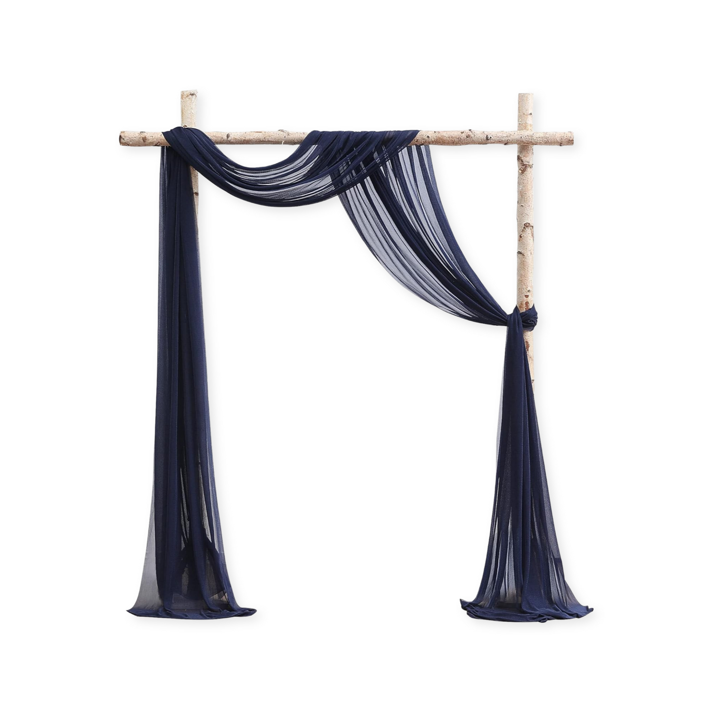 Chiffon Wedding Arbor Drape Rental