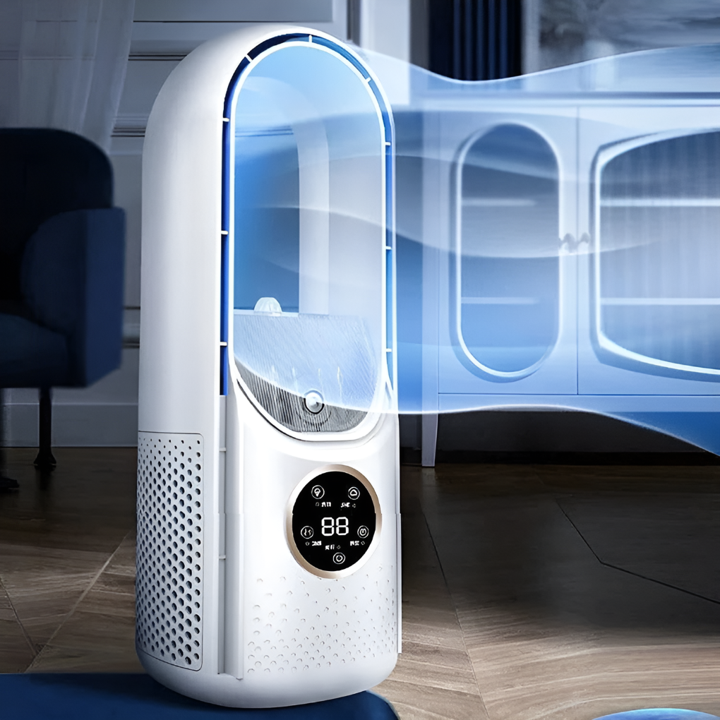 Portable  Bladeless Desktop Air Cooler With Humidifier
