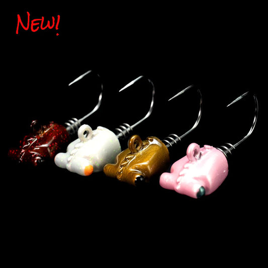 NLBN - 3in Shrimp Jig Heads