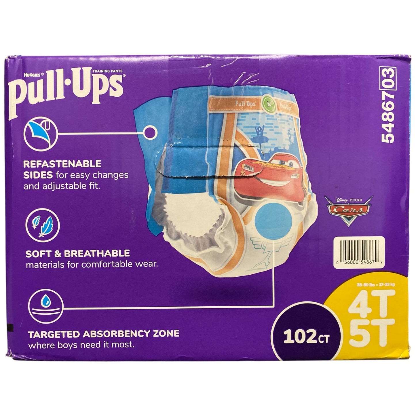 Huggies Pull-Ups Training Pants for Boys, 4T-5T, 102ct