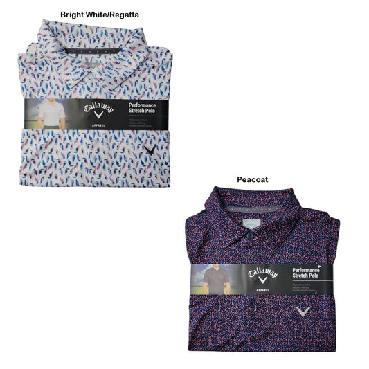 Callaway Men's Moisture Wicking Performance Golf Polo