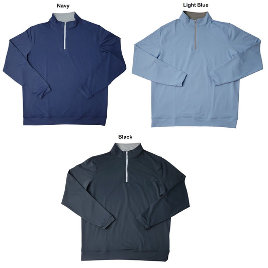 Peter Millar Stretch Long Sleeve Quarter Zip Pullover
