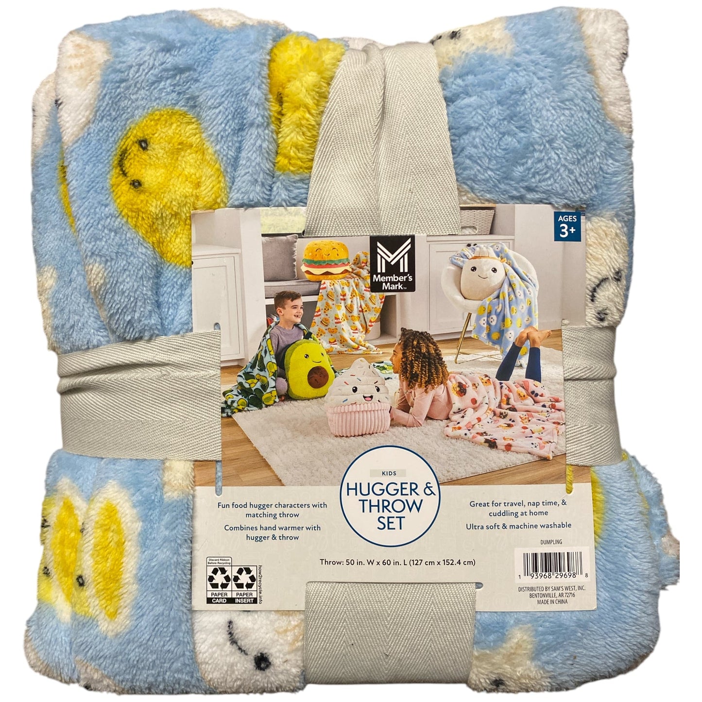 Member's Mark Kids Hugger & Throw Blanket Set