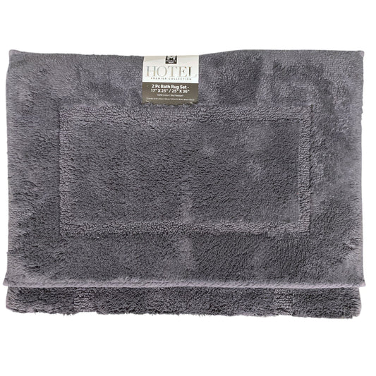 Member's Mark Hotel Premier 100% Cotton Bath Rug Set, 2pc