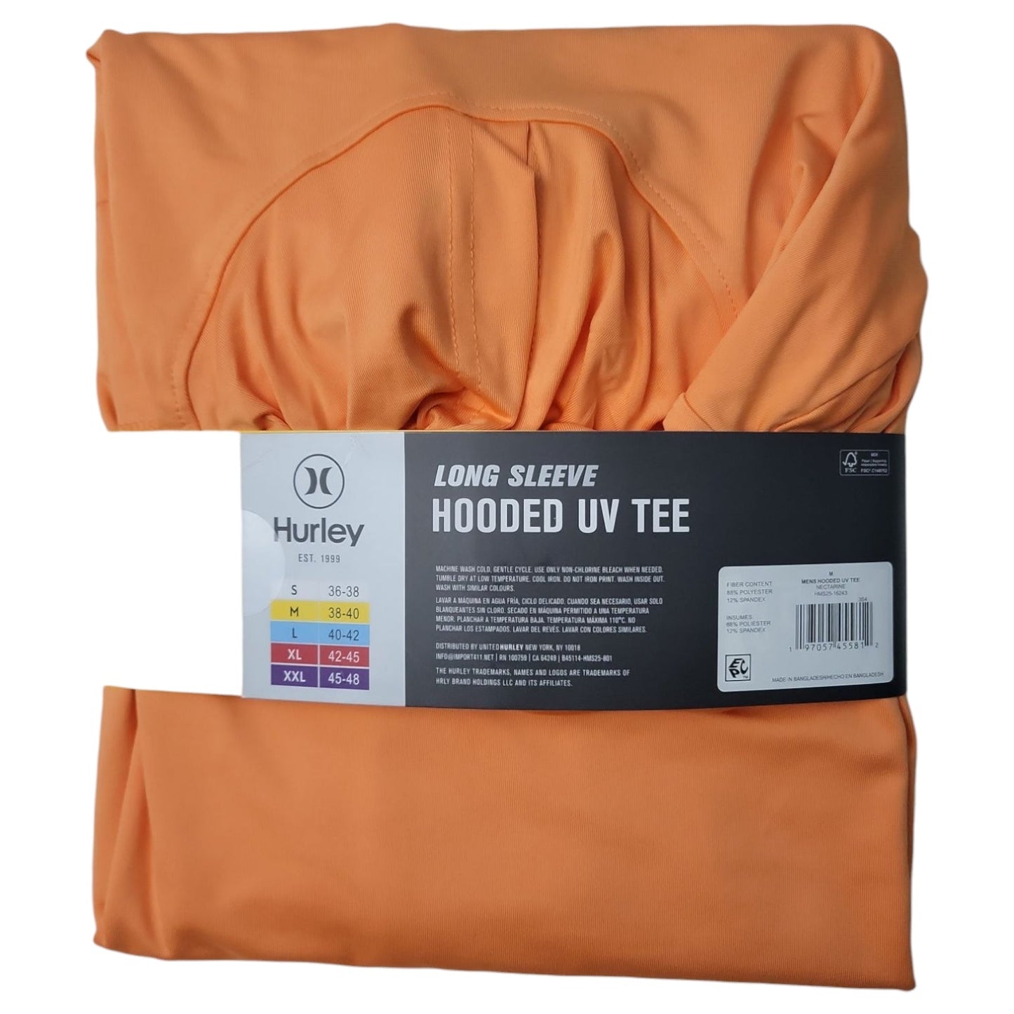 Hurley Men's Sunny Side Hybrid Stretch Hooded UV T-Shirt