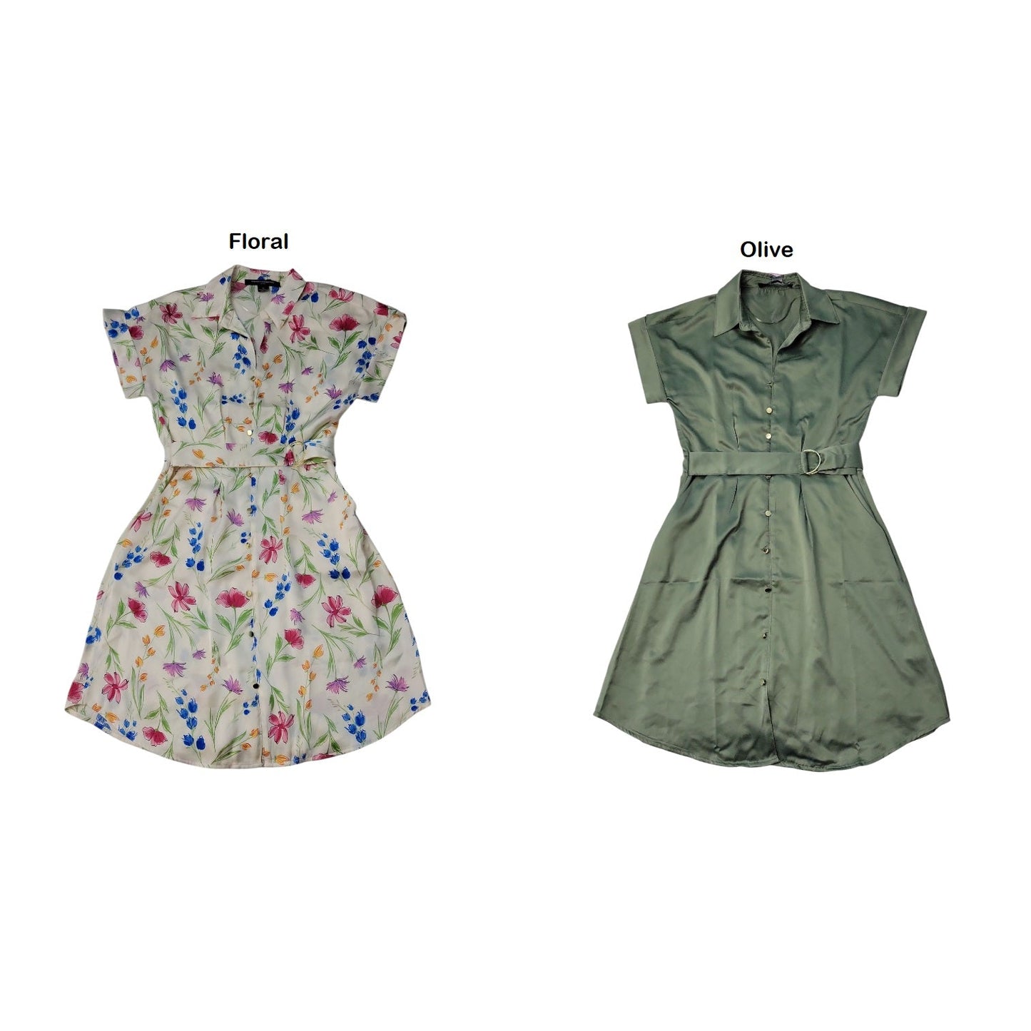 French Connection Women's Collared Short Shirt Dress