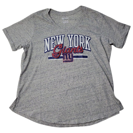 NFL Team Apparel Women's Short Sleeve Comfort Fashion Top