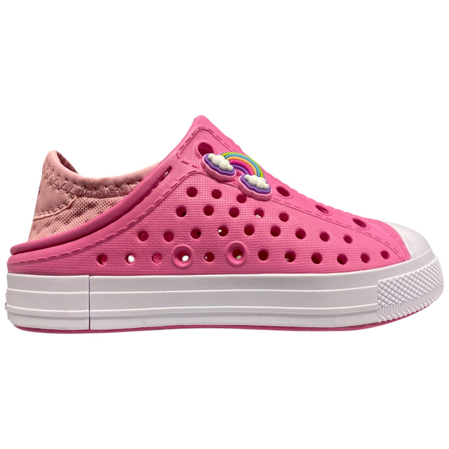 Skechers Toddler Girls Foamies Flexible Molded Slip-On Shoe