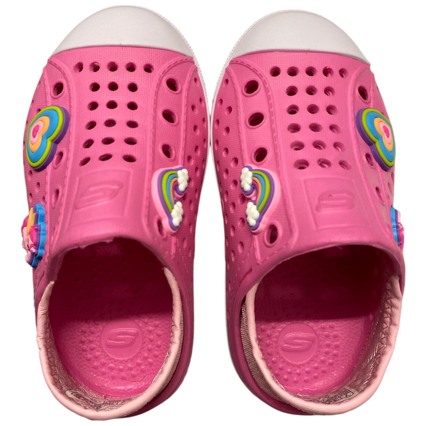 Skechers Toddler Girls Foamies Flexible Molded Slip-On Shoe