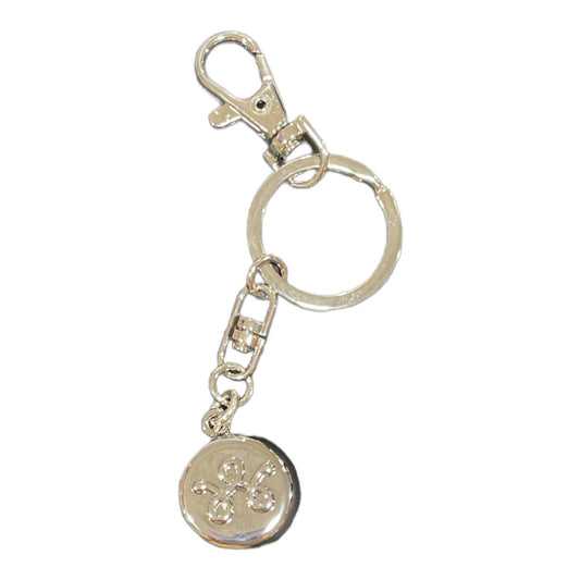 InvisaWear Personal Security Device, Silver Unisex Keychain - GPS & ADT Monitor
