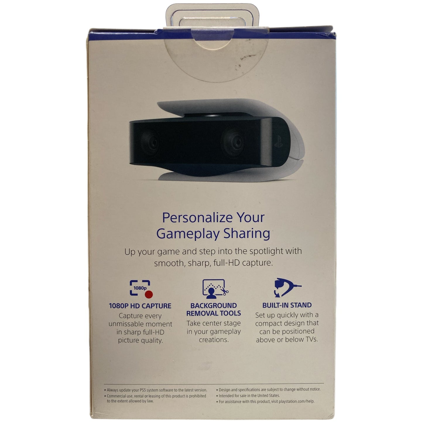 Sony Playstation 5 1080P HD Camera, CFI-ZEY1