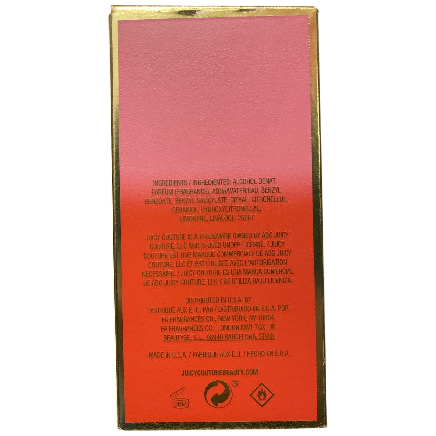 Juicy Couture Oui Eau de Parfum, 3.4 fl oz