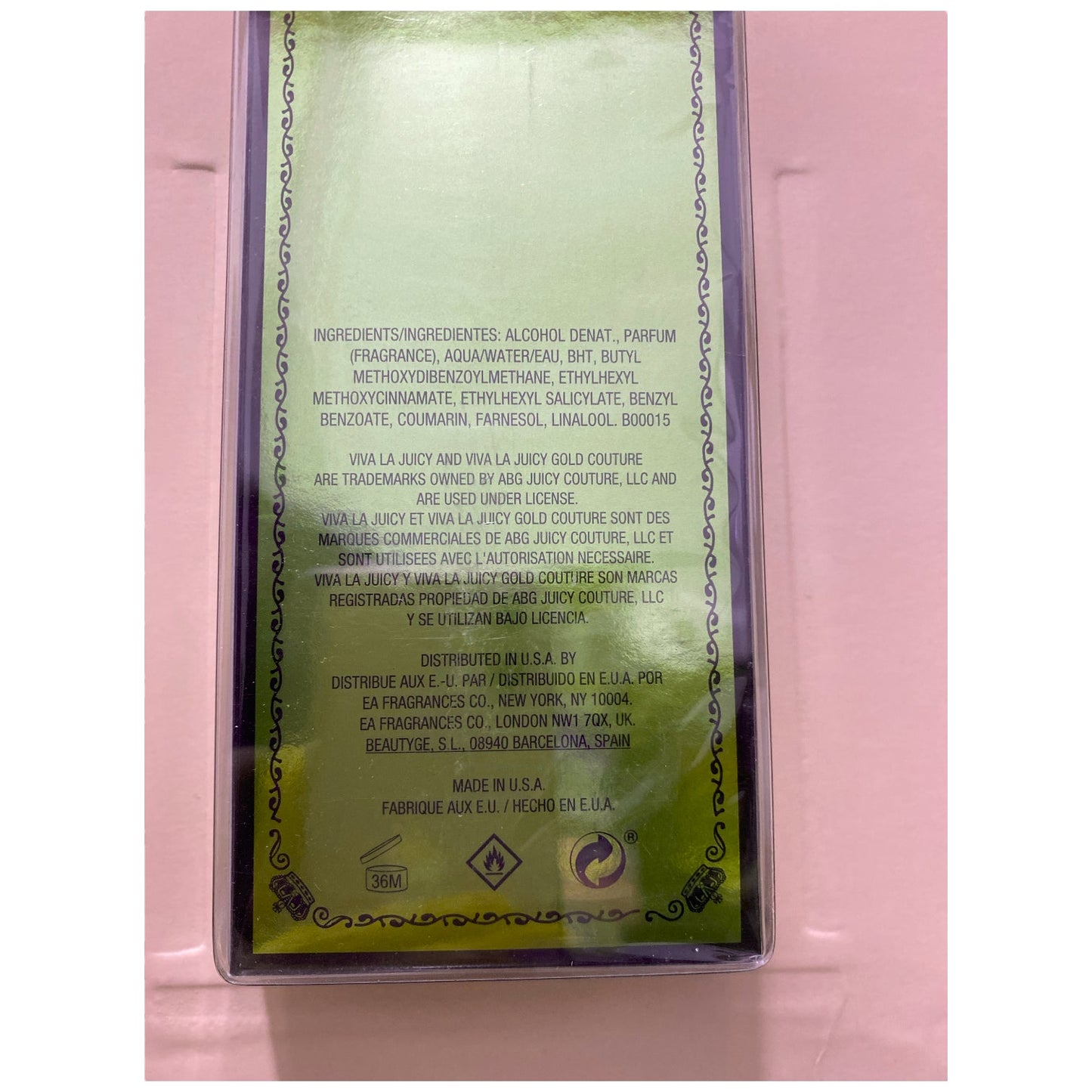 Viva La Juicy Gold Couture Eau de Parfum Spray, 1.7Floz