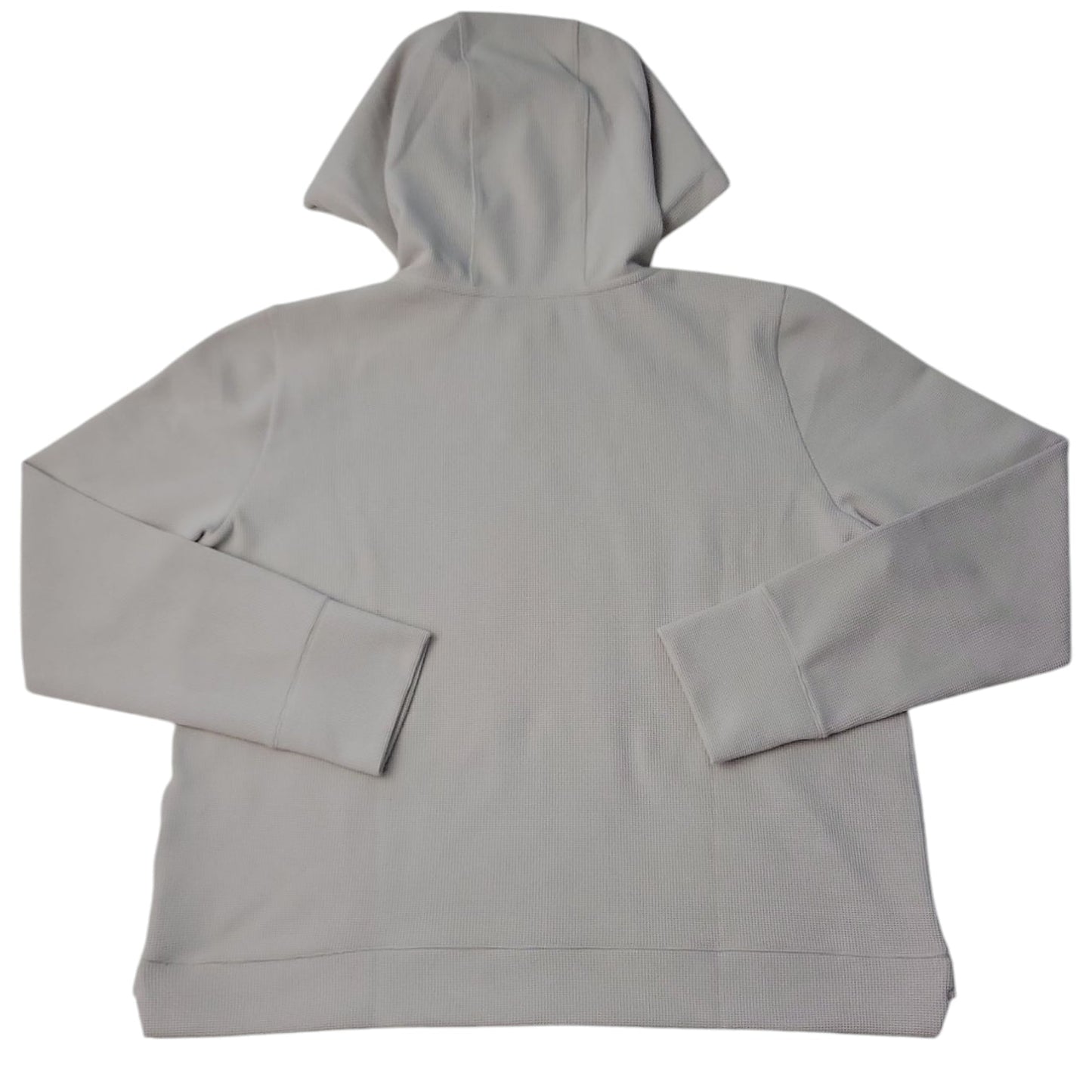 DKNY Women's Buttery Soft Waffle Crew Neck Pullover Hoodie