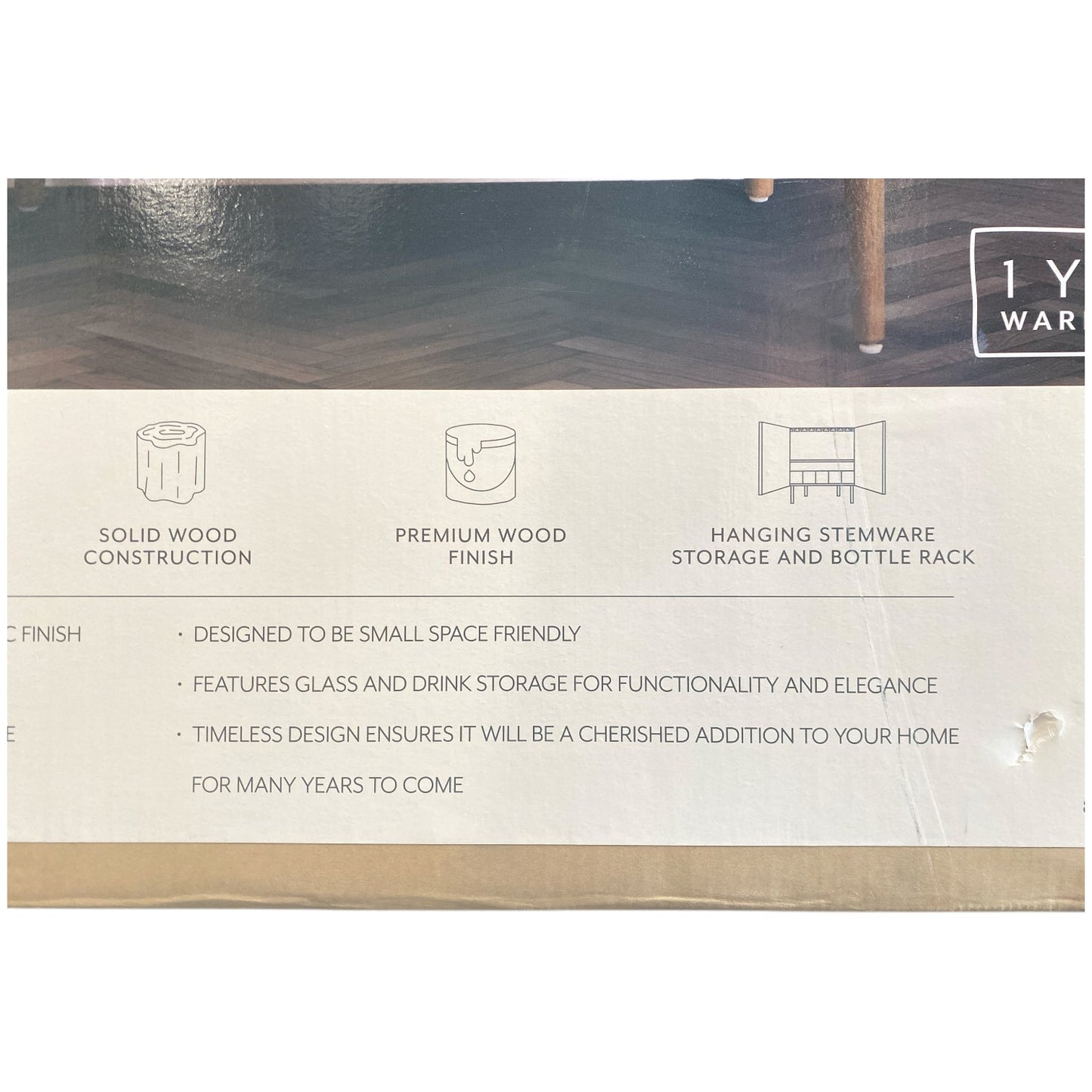 details by Becki Owens Charlotte Drink Cabinet, Natural