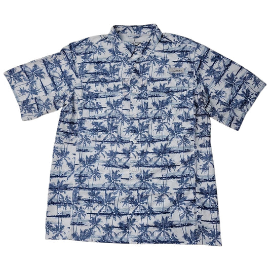 Habit Men's UPF 40+ UV Protection Short Sleeve Fishing Shirt