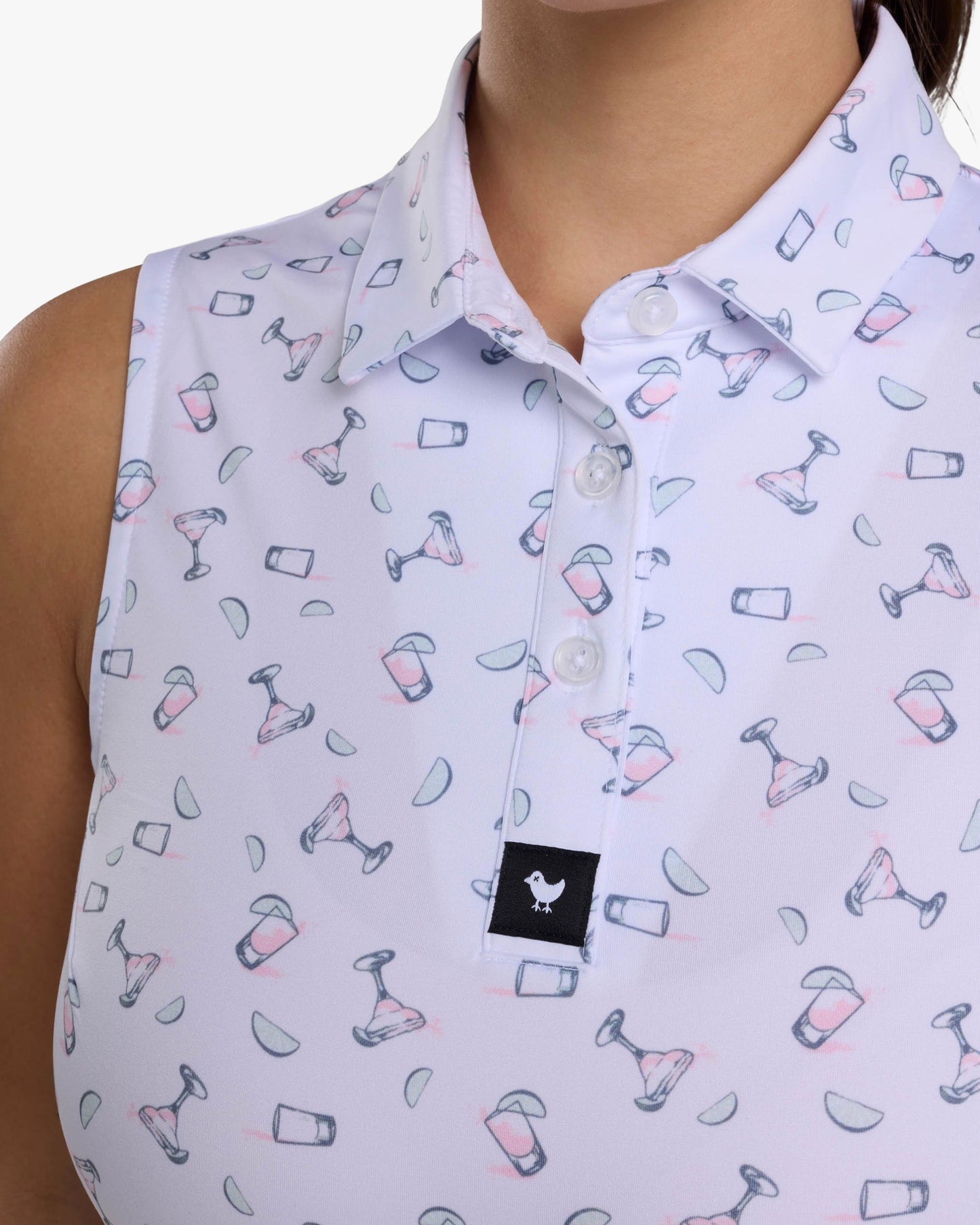One More Please - Frosty Petal Sleeveless