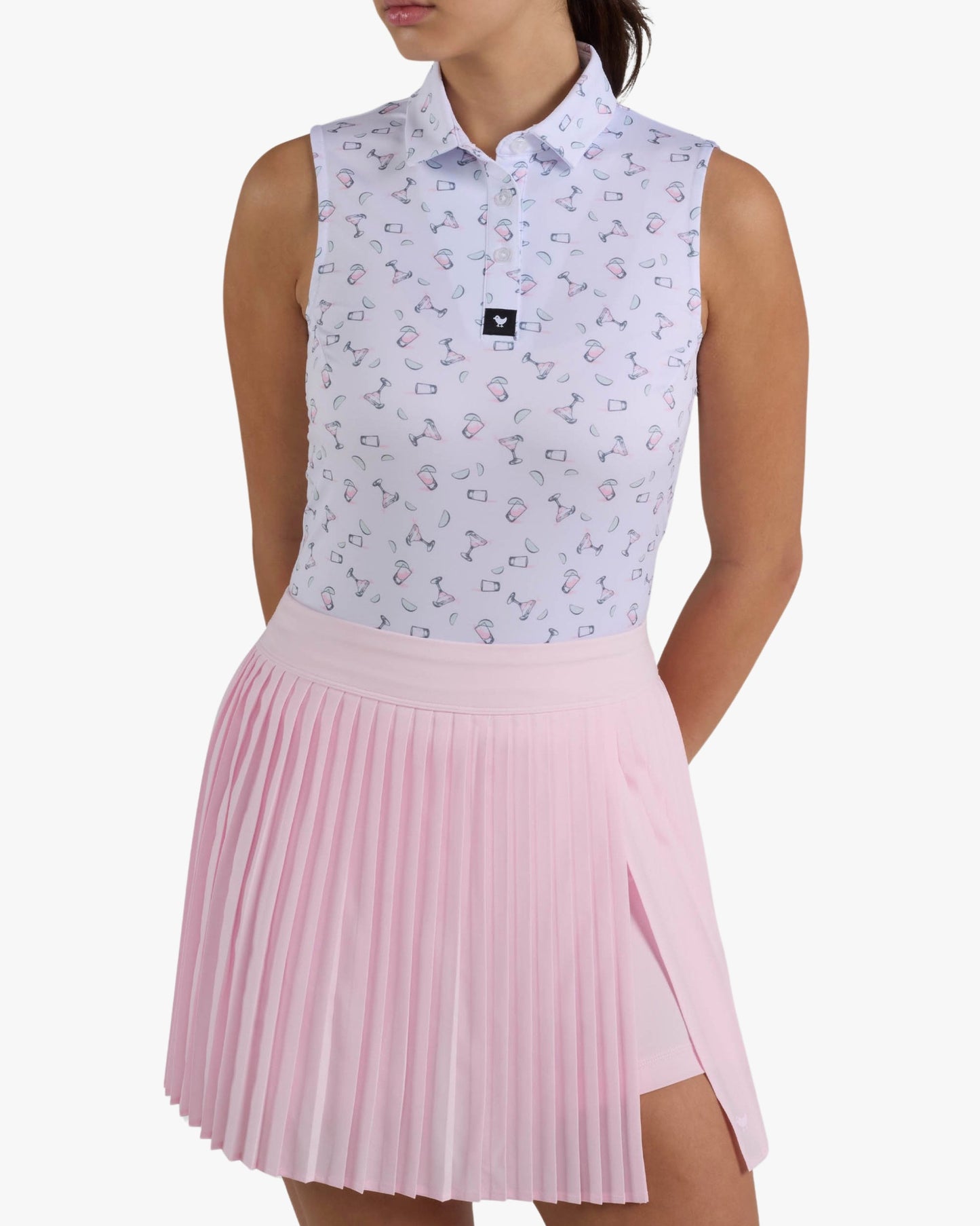 One More Please - Frosty Petal Sleeveless