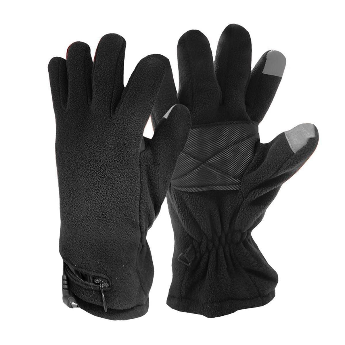 Open Box ActionHeat AA Battery Heated Fleece Gloves