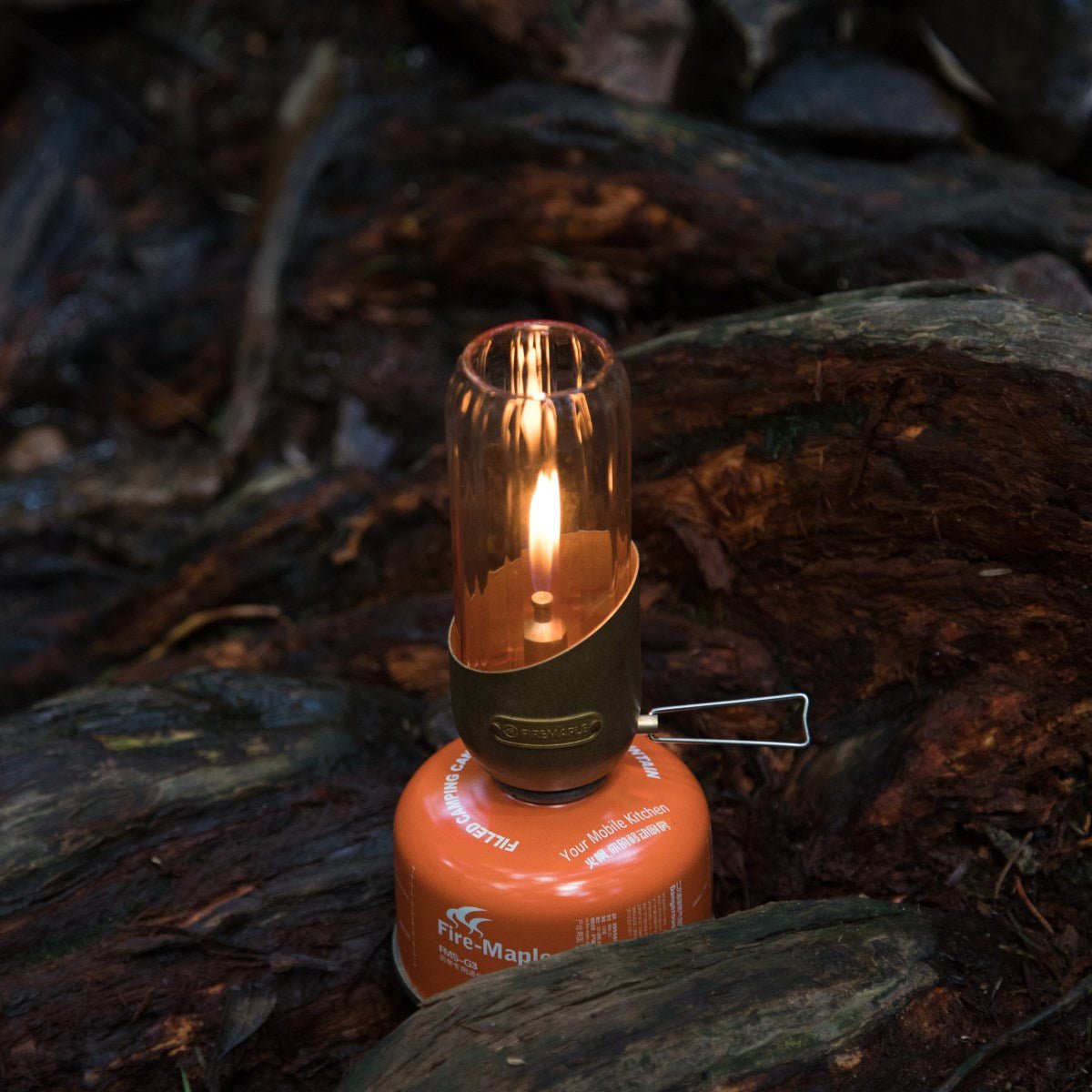 Orange Gas Lantern