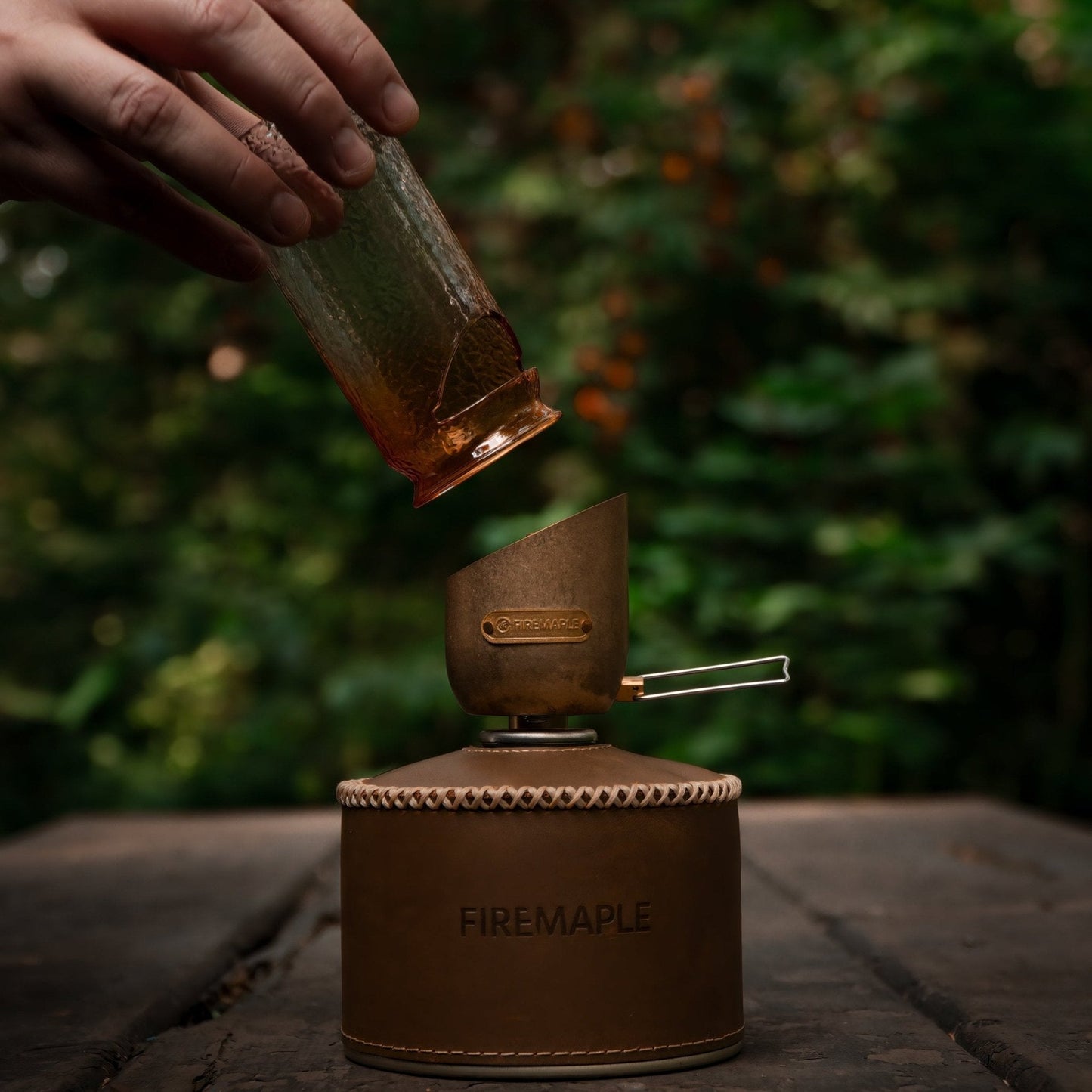 Orange Gas Lantern Lampshade