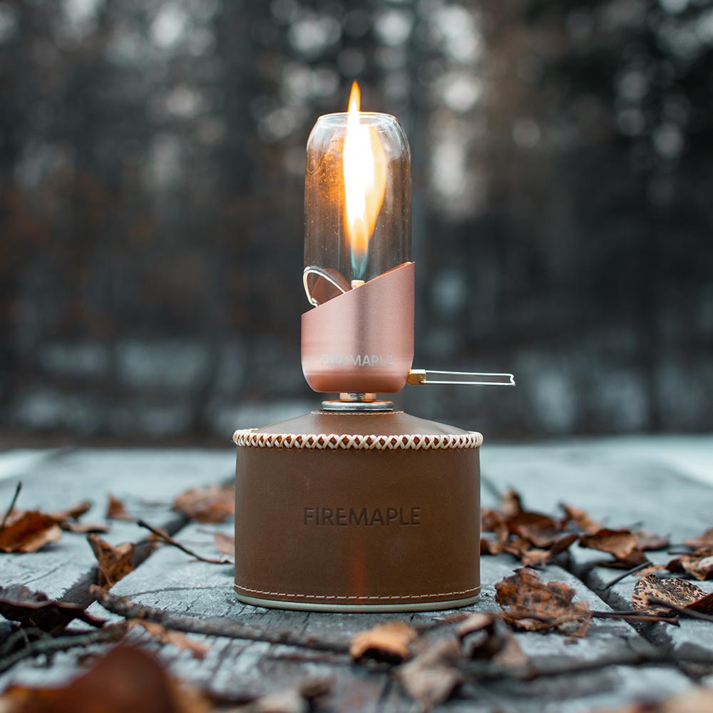 Orange Gas Lantern Lampshade