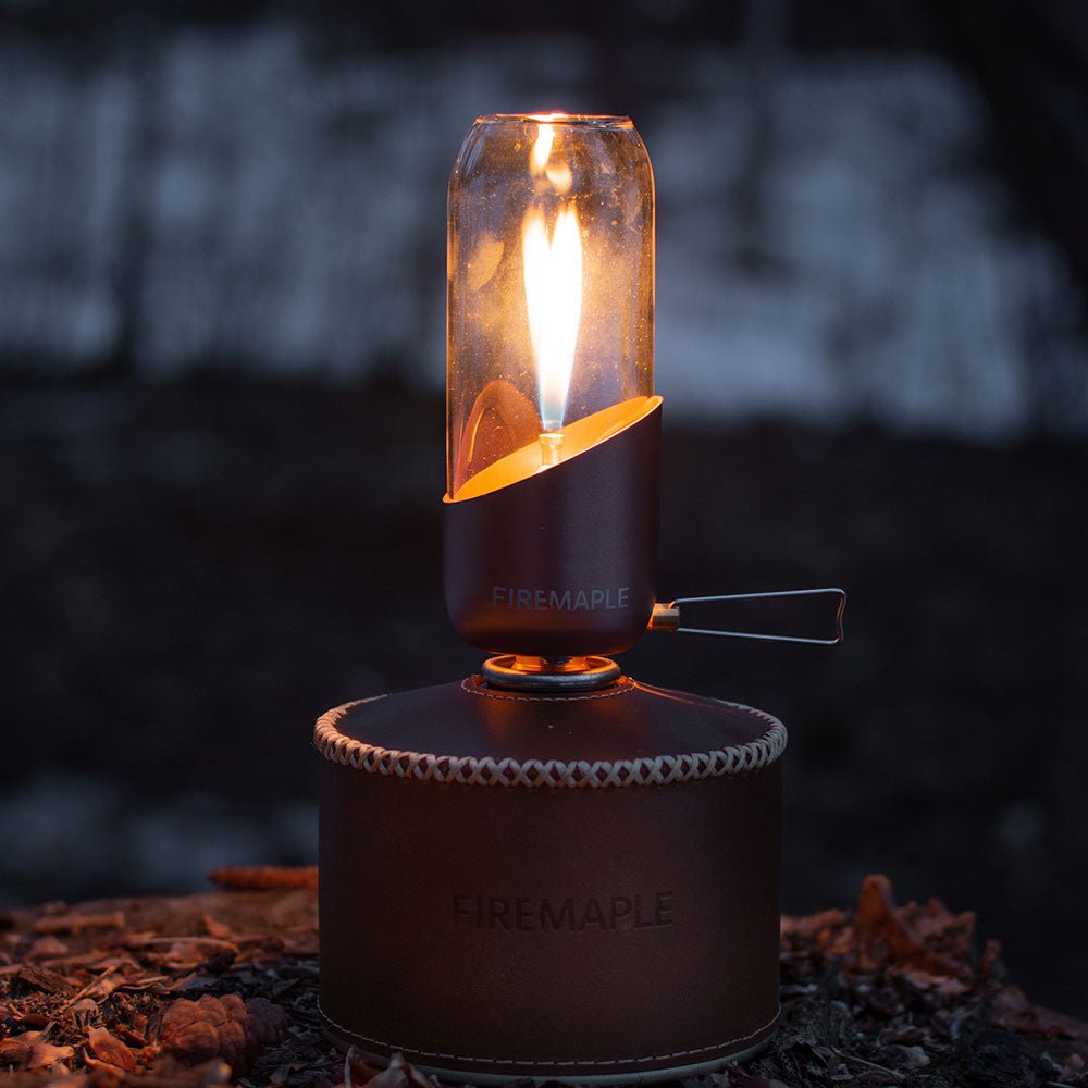Orange Gas Lantern Lampshade