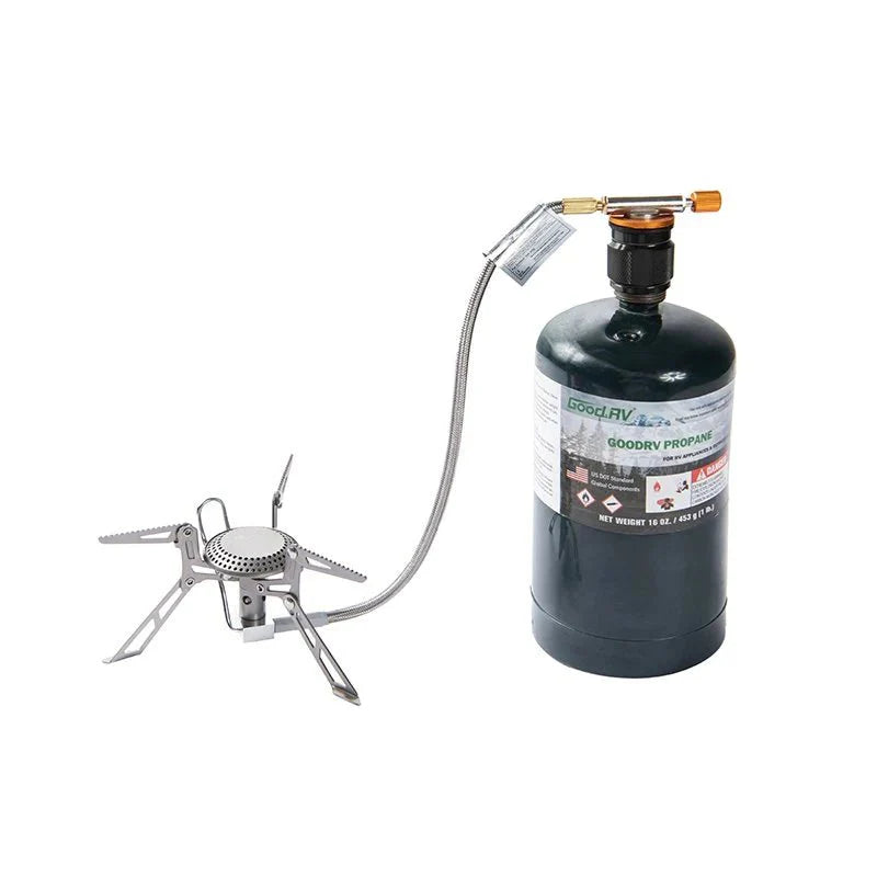 Orange Gas Lantern & Z1 Propane Cylinder Adapter Set