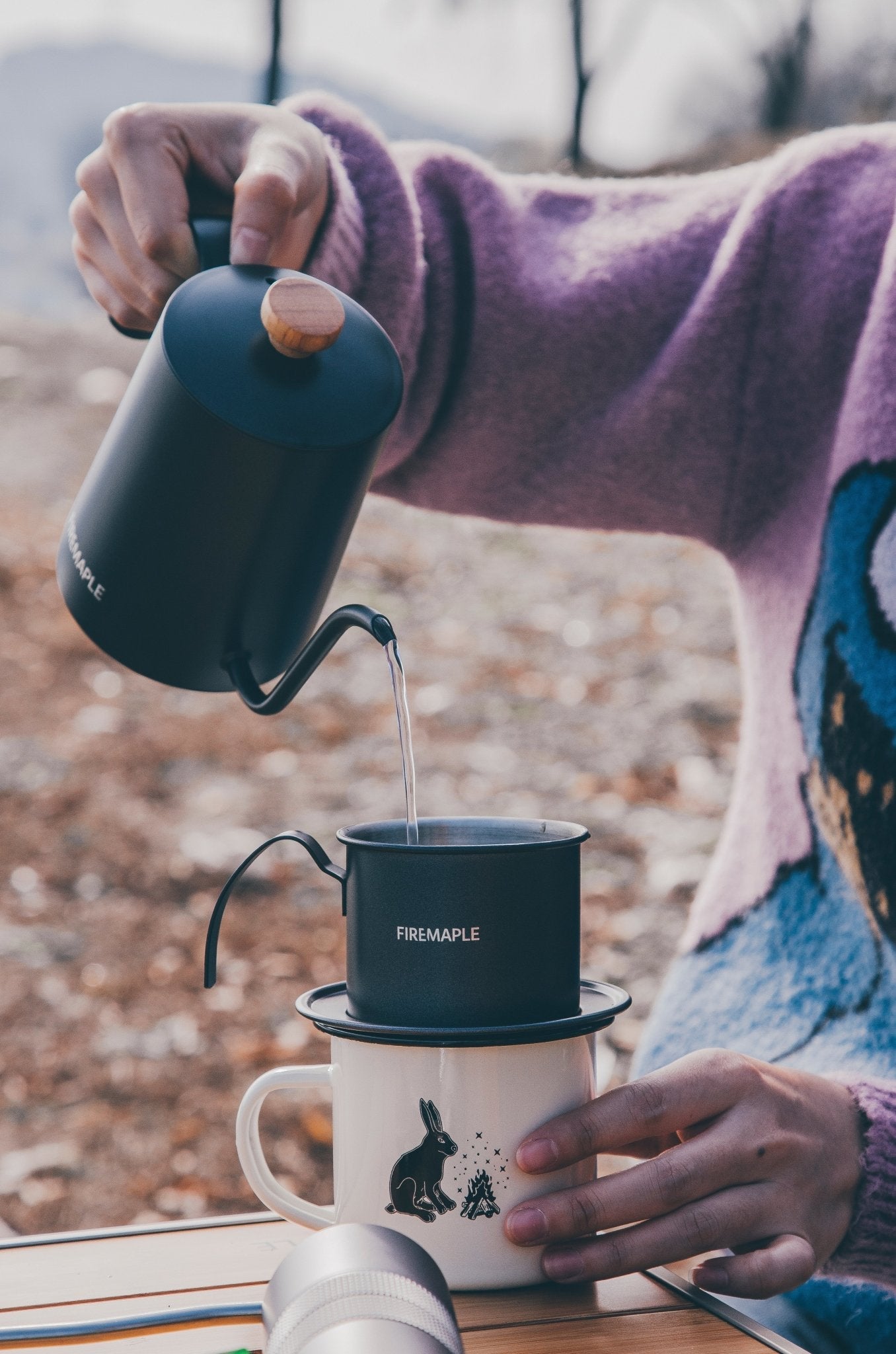 ORCA POUR OVER 600ml KETTLE & COFFEE MAKER SET