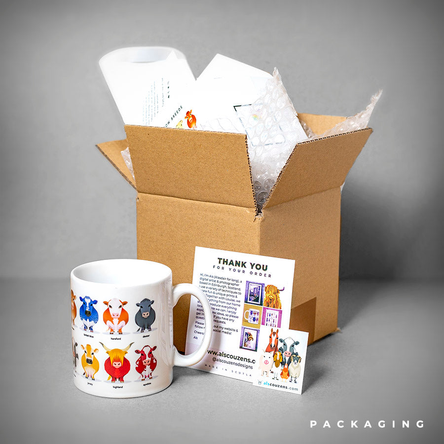 Cow Breeds Mug