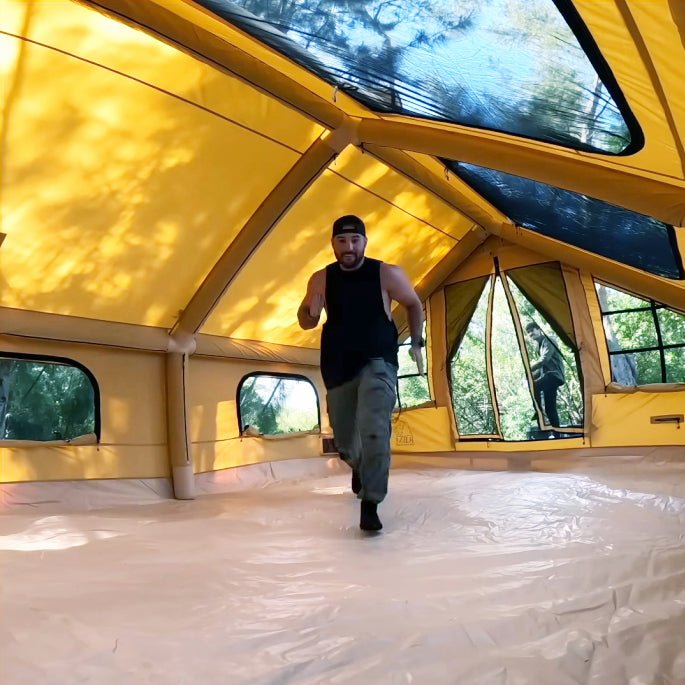 RBM Inflatable tent Panda Large for 2-6 person