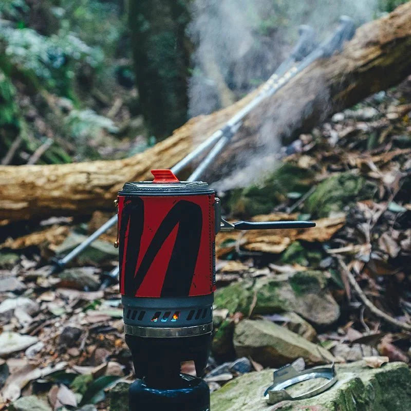 POLARIS COOKING SYSTEM & ORANGE GAS LANTERN SET