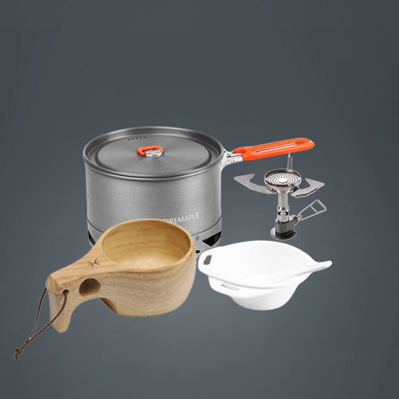 PRESSURE-REGULATOR GAS STOVE & K2 COOKWARE SET