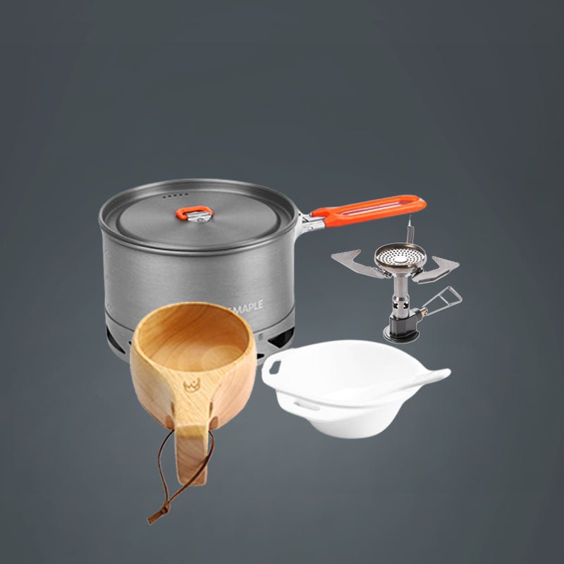 PRESSURE-REGULATOR GAS STOVE & K2 COOKWARE SET