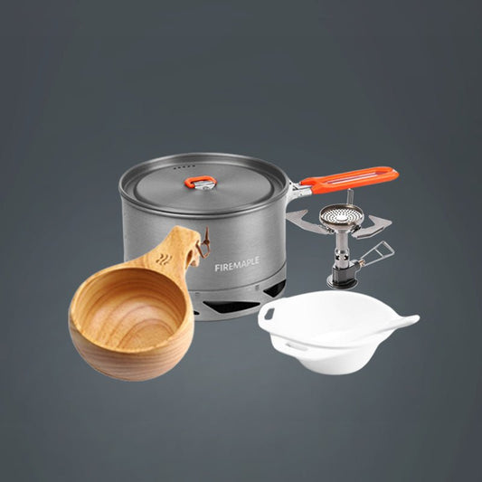 PRESSURE-REGULATOR GAS STOVE & K2 COOKWARE SET
