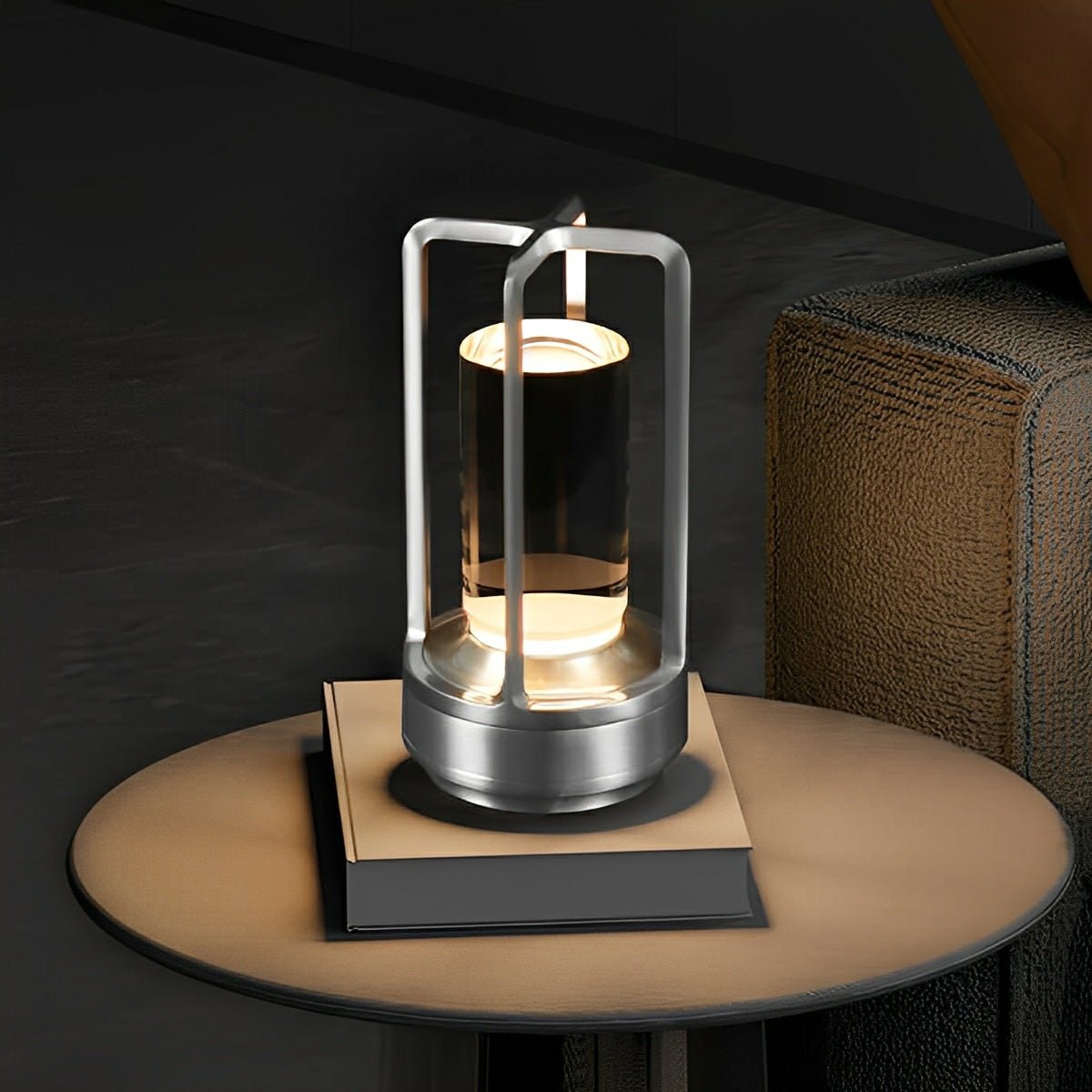 Portable Lantern Table Lamp With USB Touch Dimming