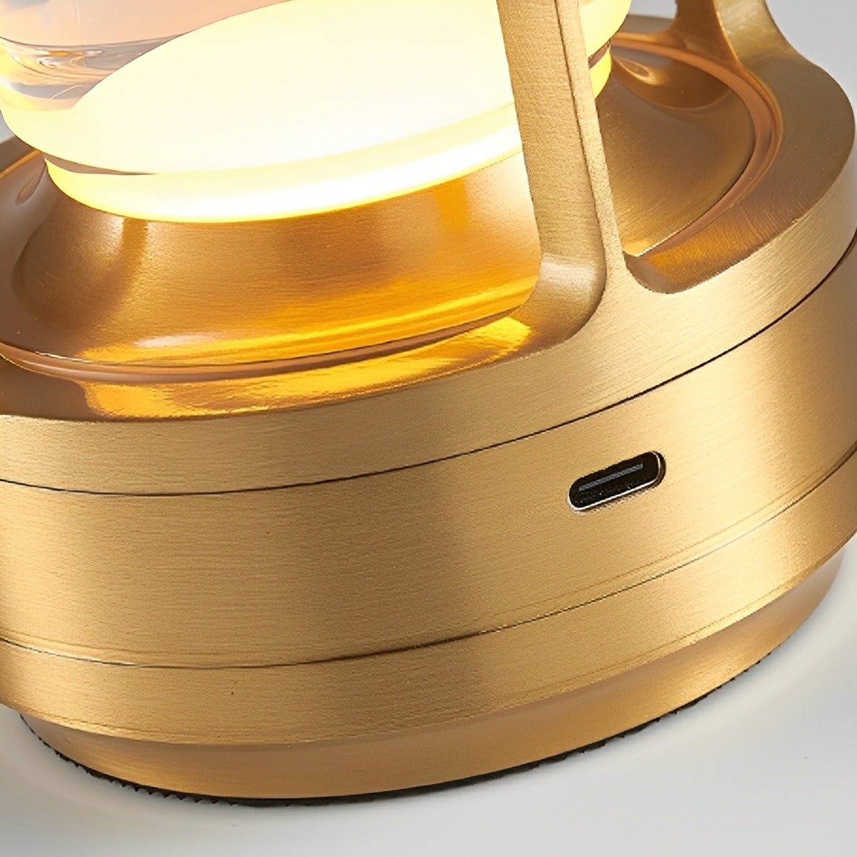 Portable Lantern Table Lamp With USB Touch Dimming