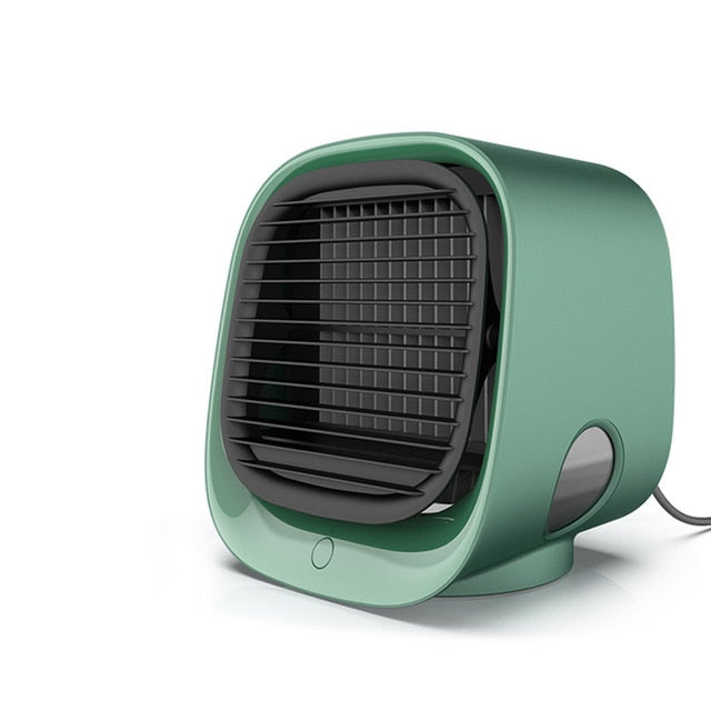 Fan Air Conditioner Air Cooler Ventilador Mini Fan Portable For Home Travel Office Humidifier Speeds USB Charging Airconditioner