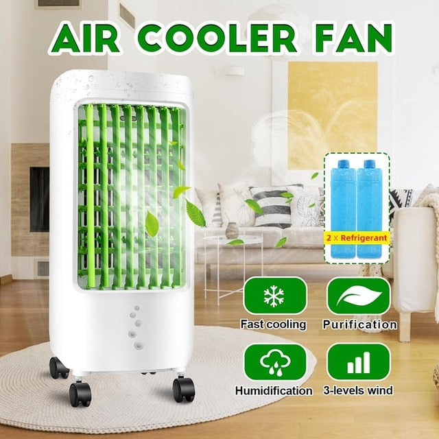 70W Portable Air Conditioner Conditioning Fan Humidifier Cooler Cooling 220V Air Conditioner Timed Cooling Fan Humidifier+Gift