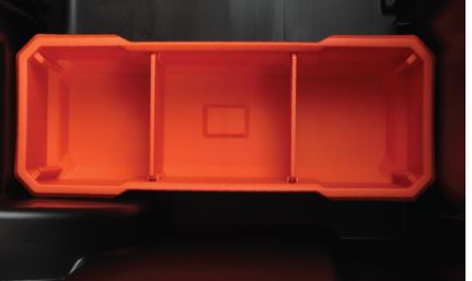Pumpkin M Size Rectangle 3 Slot Packout Organizer 30x12x7.5cm | Model: PM20903