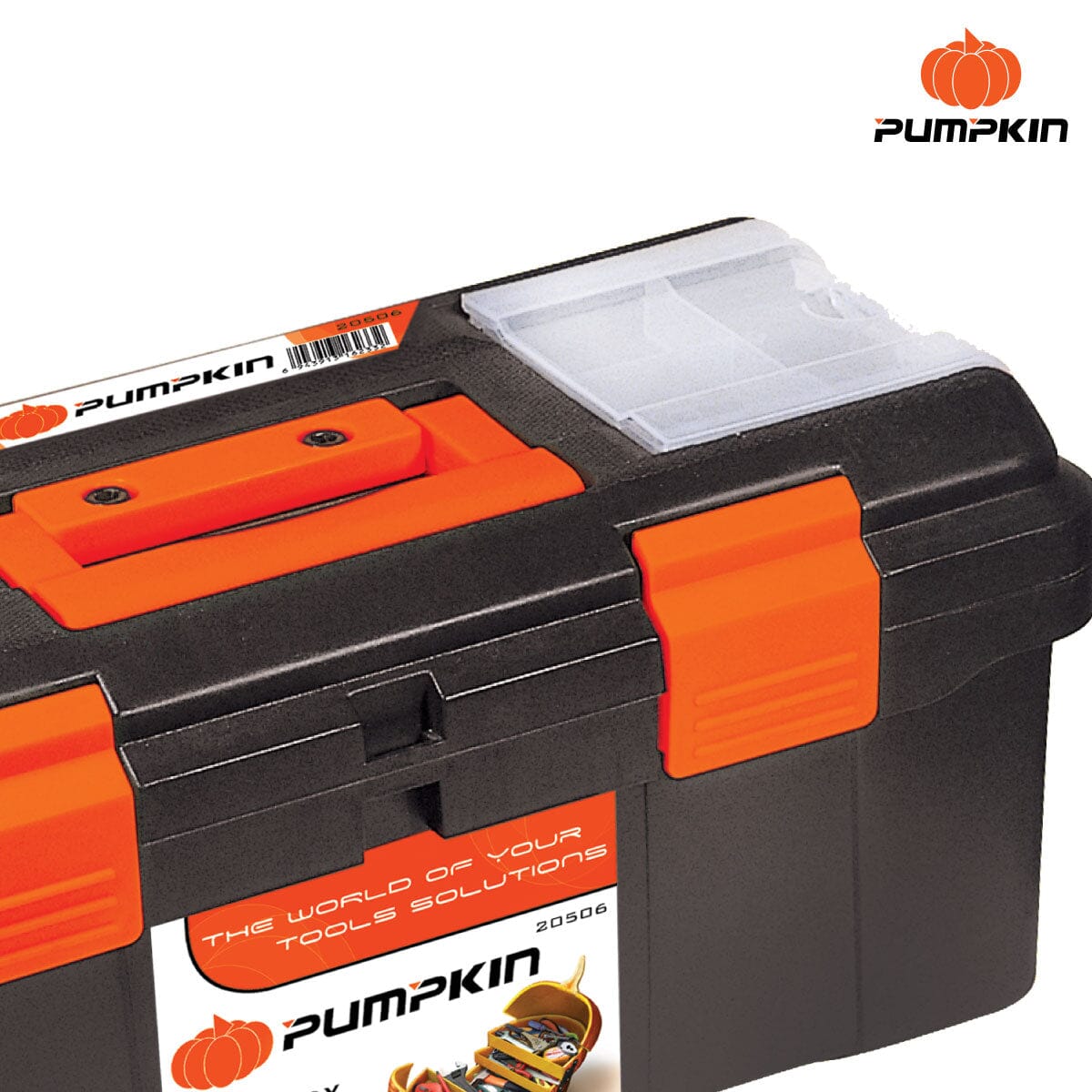 Pumpkin Pro Plastic Tools Box 16" | Model: PM20506