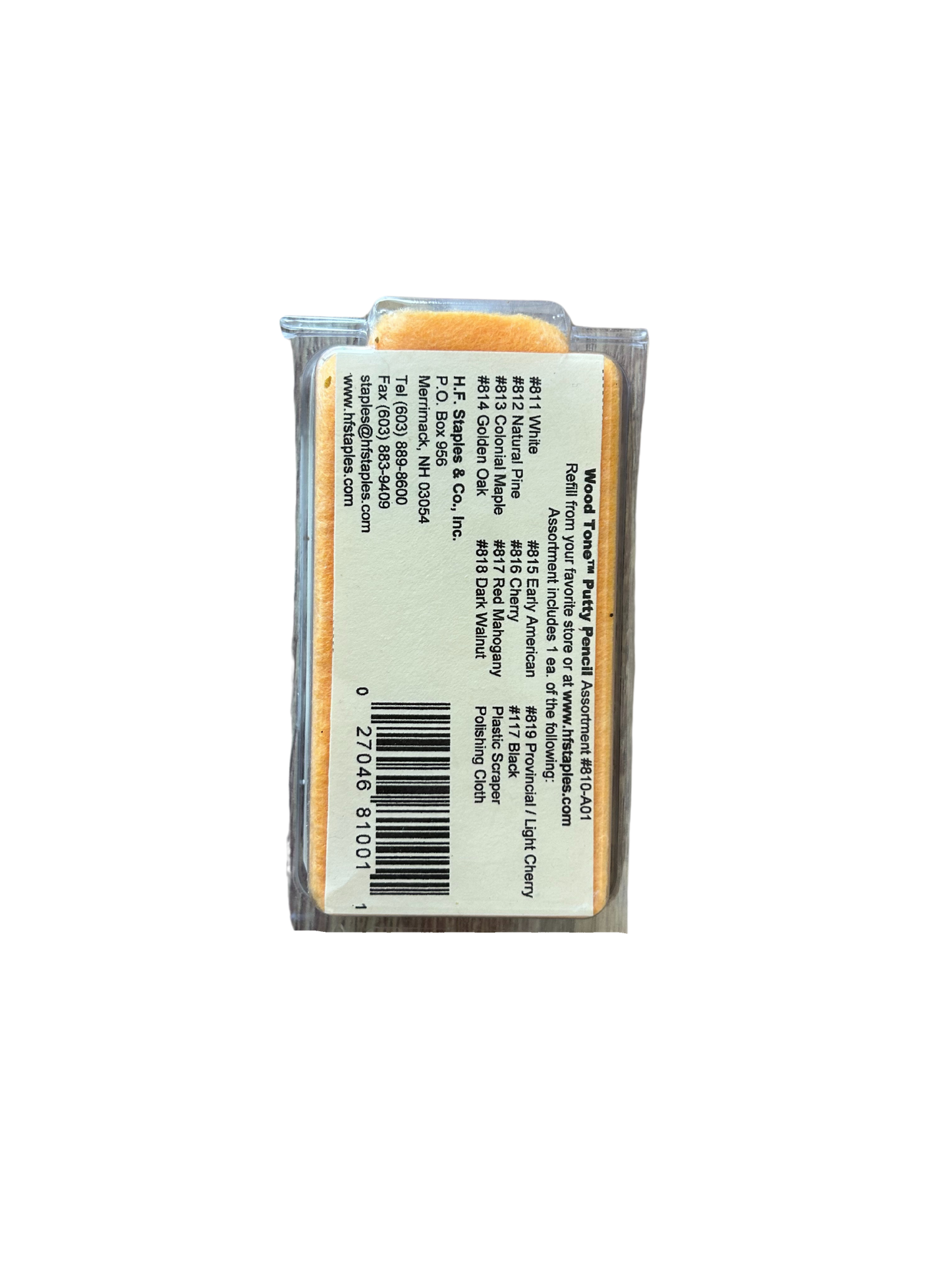 Putty Pencil Assorted Wood Tones 10 Pack