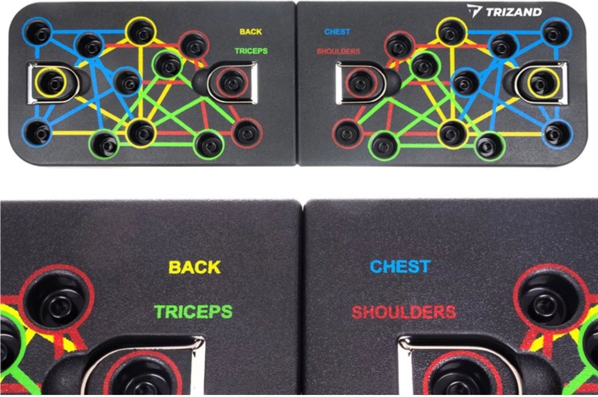 Push up Bord - Push up Bars - Push up Grips - Opdruksteun - Pull up Bar - Thuis Sporten - Opdruksteun - Fitness Elastiek