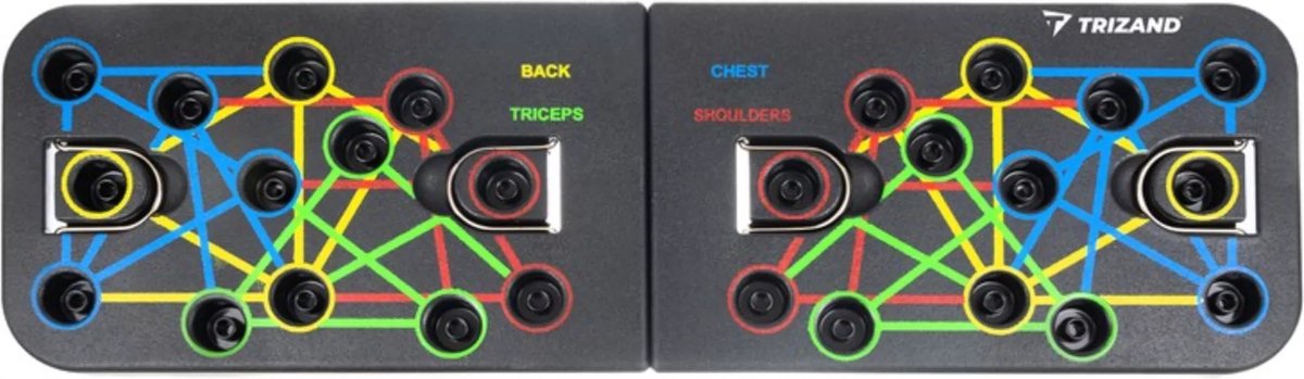 Push up Bord - Push up Bars - Push up Grips - Opdruksteun - Pull up Bar - Thuis Sporten - Opdruksteun - Fitness Elastiek