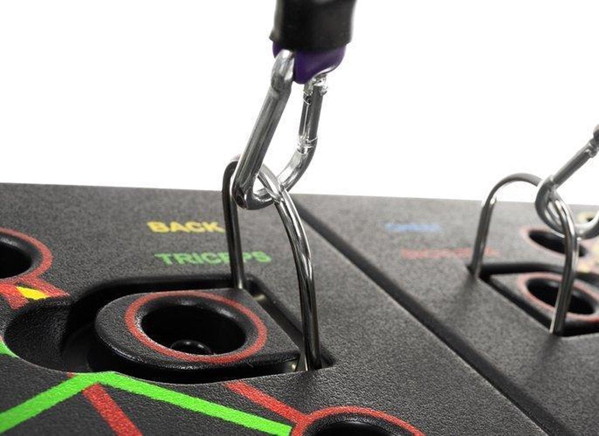 Push up Bord - Push up Bars - Push up Grips - Opdruksteun - Pull up Bar - Thuis Sporten - Opdruksteun - Fitness Elastiek