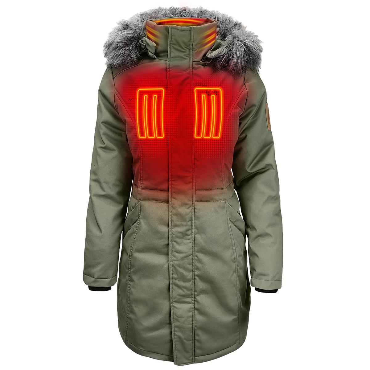 ActionHeat 5V Women's Battery Heated Parka Jacket