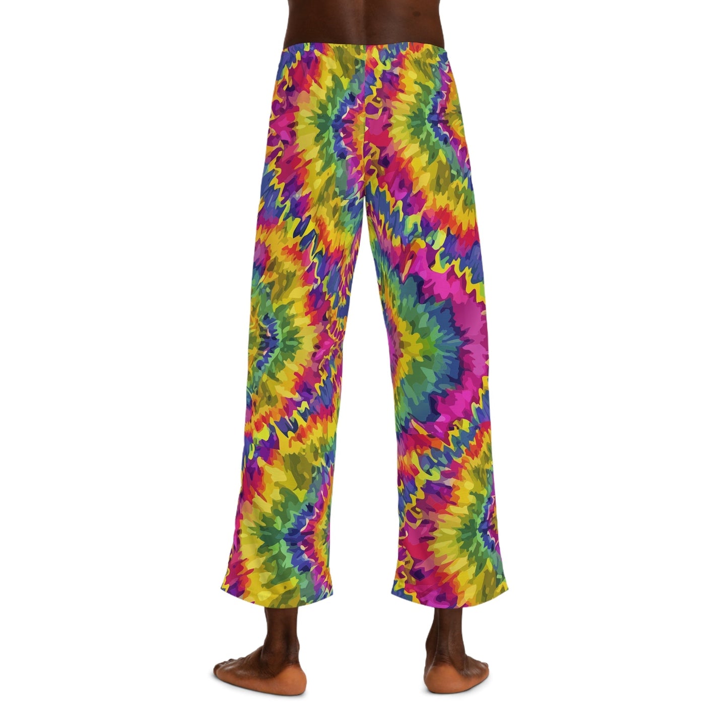 Rainbow Tie Dye Pajama Pants | Psychedelic Lounge Sleepwear