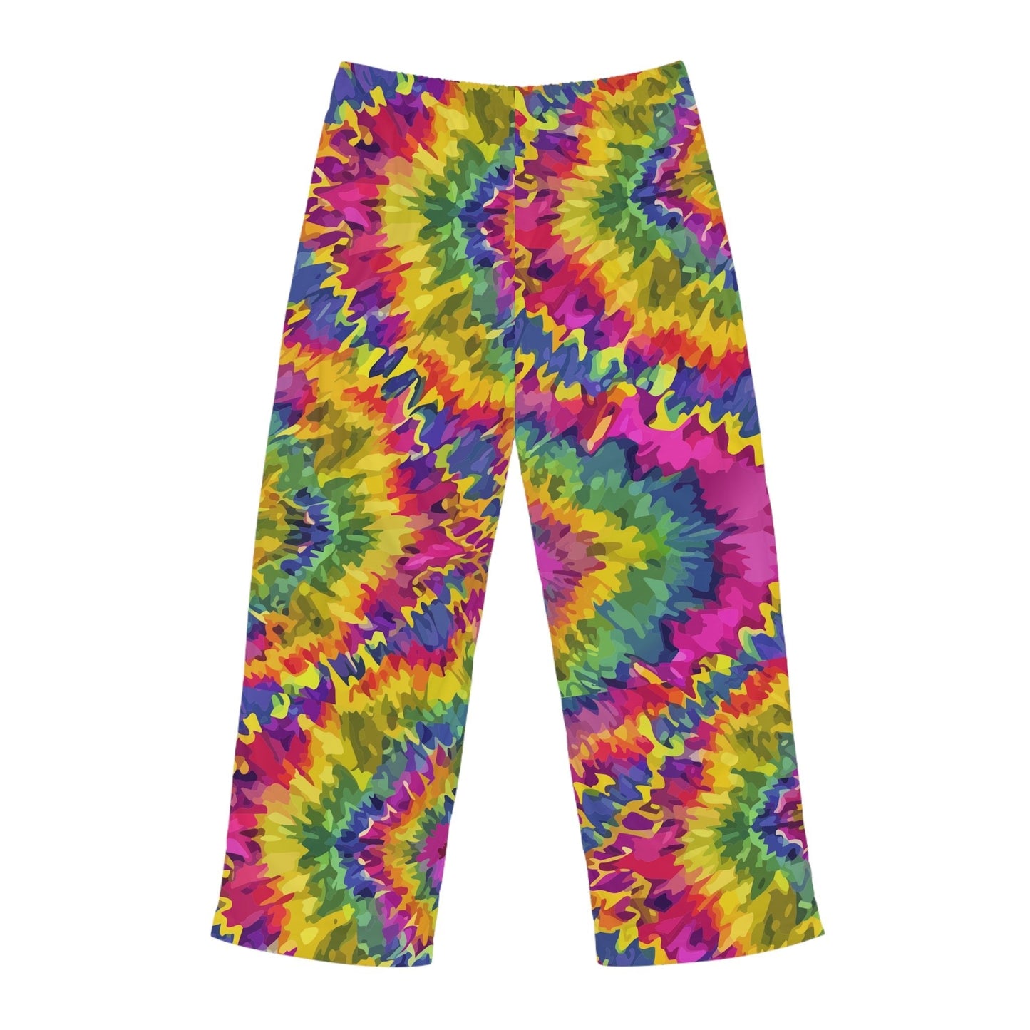 Rainbow Tie Dye Pajama Pants | Psychedelic Lounge Sleepwear