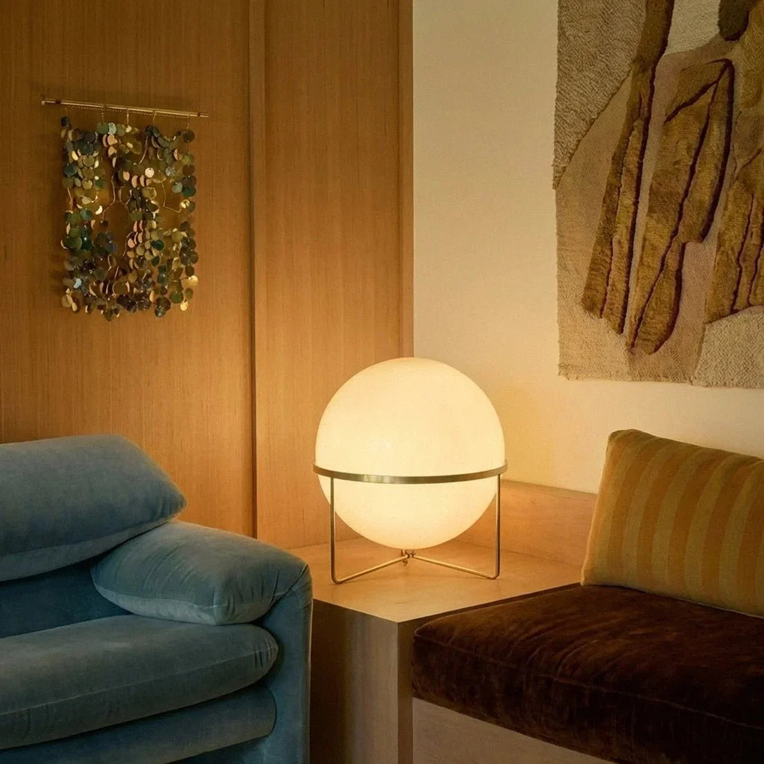 Modern Chrome Tiered Floor Lamp With Layered Circular Shade