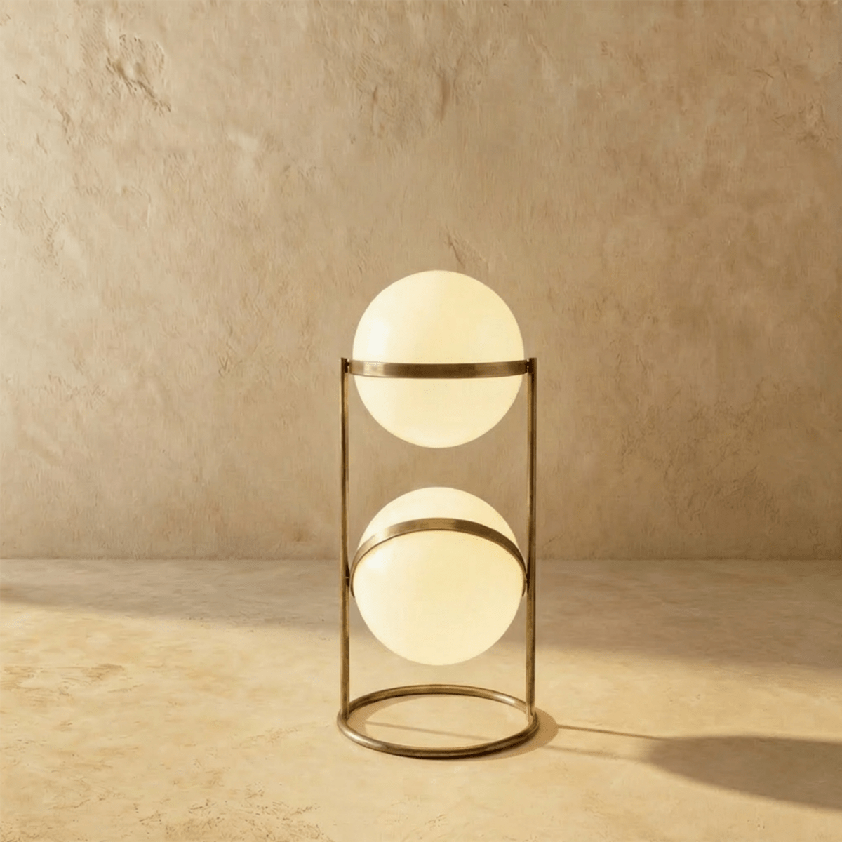 Modern Chrome Tiered Floor Lamp With Layered Circular Shade